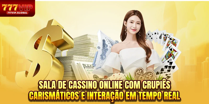 Sala de cassino online com crupiês carismáticos e interação em tempo real